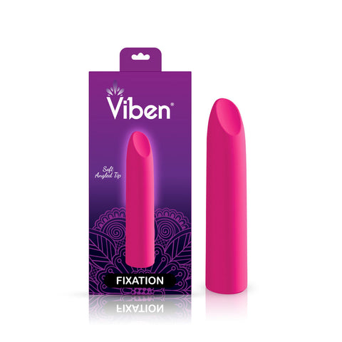 Viben Fixation Hot Pink Lipstick Bullet Vibrator with 20 Modes BULLETS