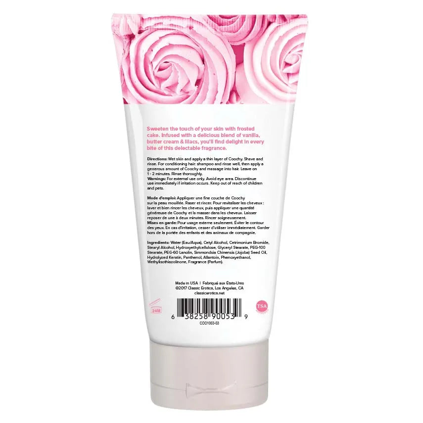 Coochy Shave Cream (Frosted Cake) – Moisturizing Shave Cream 3.4 Oz > Essentials > Bath & Body