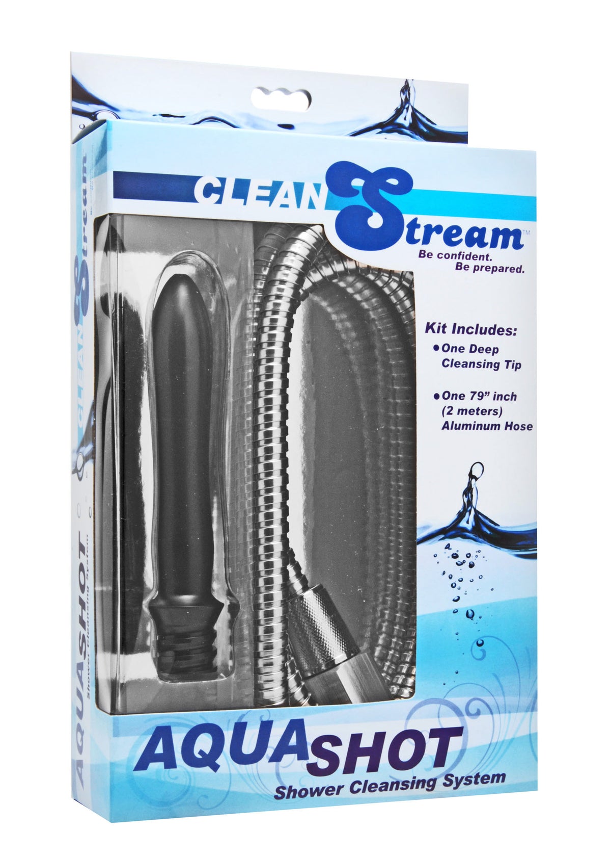 Aqua Shot Shower Enema Personal Hygiene Cleansing Kit with 5.5 Inch Nozzle > Essentials > Douches