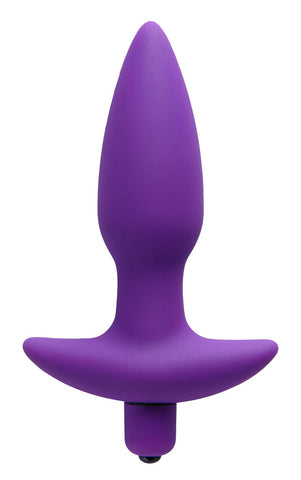 Aria Medium Silicone Vibrating Anal Plug with Flared Base Butt Plugs - Vibrating