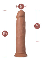Au Naturel Carlos 9 Inch Realistic Mocha Dong > Dildos > Large Dildos