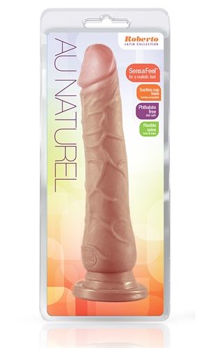 Au Naturel Roberto Bendable Realistic 8 Inch Dildo Secondary image