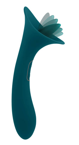 Playboy Pleasure True Indulgence (Teal) – Rechargeable Vibrator STIMULATORS
