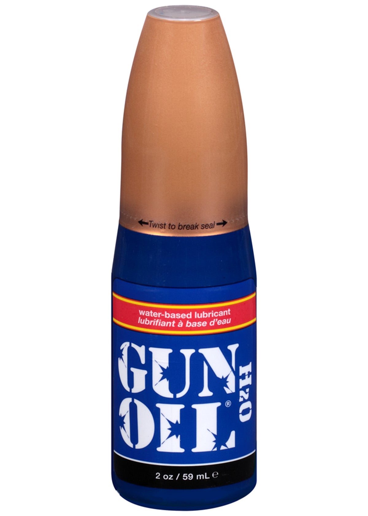 Gun Oil H2O Transparent Lube 59ml – Water-Based Personal Lubricant > Lube > Speciality Exempt