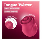 Satisfyer Tongue Twister (Red) – Tongue Vibrator > Vibrators > Ladies > Clitoral Vibrators and Stimulators