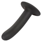 Boundless 6"/15.25cm Smooth Black Silicone Probe with Suction Cup Base > Dildos > Neutral Dildos