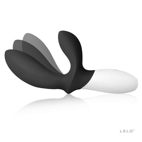 Lelo Loki Wave Obsidian Black Prostate Vibrator with Dual Motors Black Prostate Tools