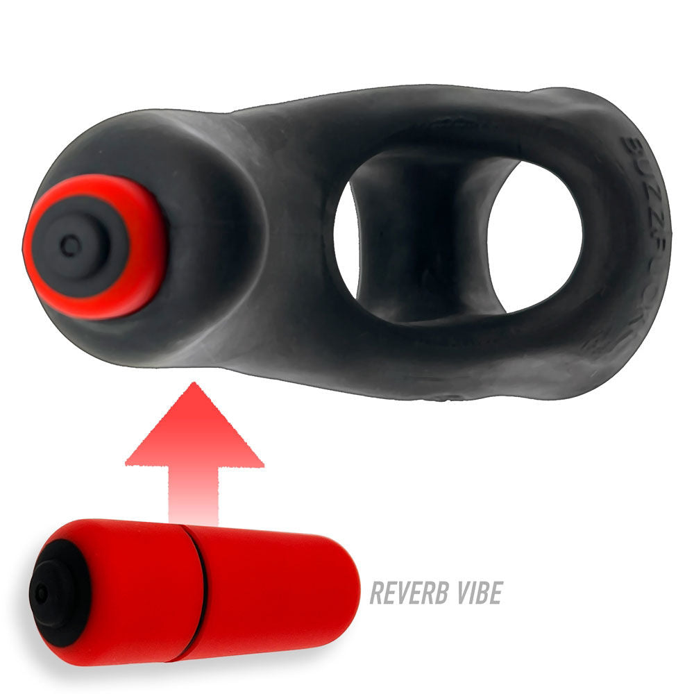 Buzzfuck Taint Vibe Sling Vibrating Cock Sling by Oxballs > Cock Ring > Sling