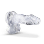 B Yours Plus Clear 5.5" Insertable Dildo Soft Realistic > Dildos > Realistic Dildos