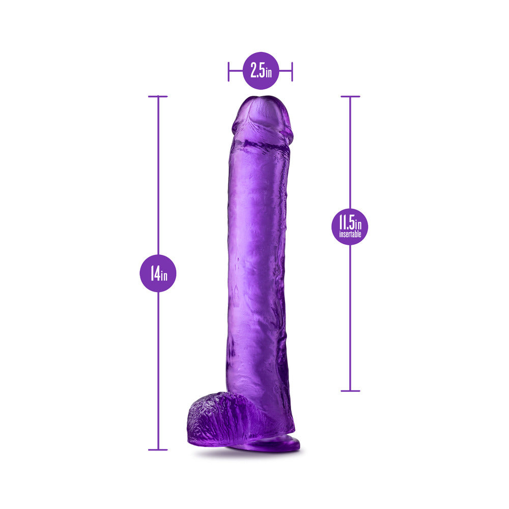 B Yours Plus Hefty N Hung 14 Inch Dildo Dongs Big