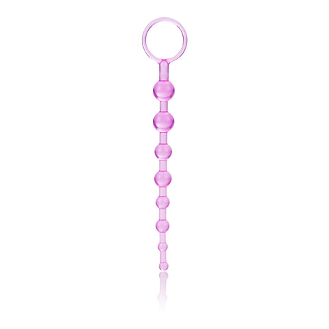First Time Love Beads in Pink > Anal Range > Anal Beads