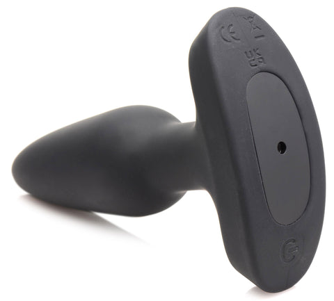 Laser Anal Plug with Remote Control and Pulsating Vibration Butt Plugs - Vibrating