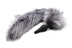 Fluffy Faux Fur Wolf Tail Anal Plug And Matching Ears > Anal Range > Tail Butt Plugs