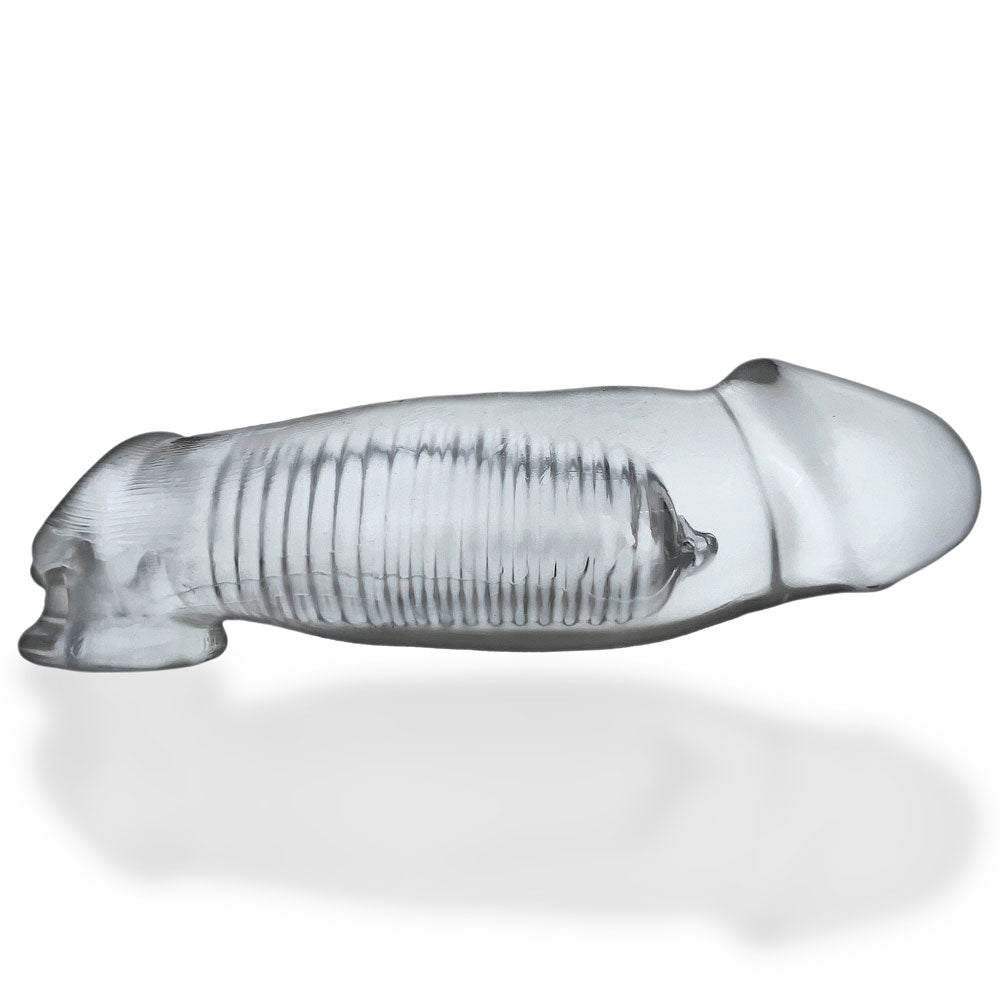 Hulk Gargantic Cocksheath Clear 11in Length 2.5in Width > Sex Toys For Men > Penis Sleeves