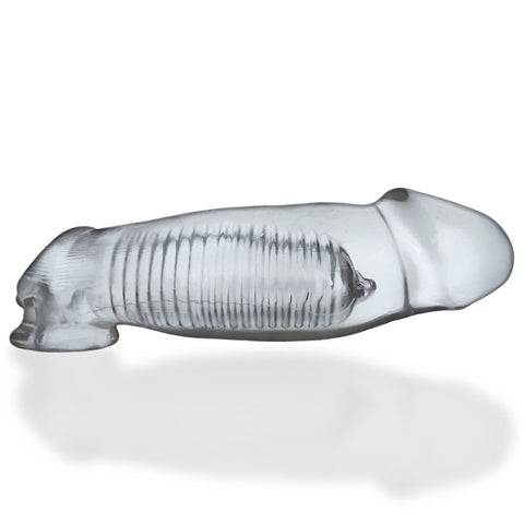 Hulk Gargantic Cocksheath Clear 11in Length 2.5in Width SLEEVES