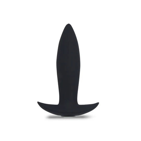 Nu Sensuelle Mini Vibrating Anal Plug in Black for Beginners Black Butt Plugs