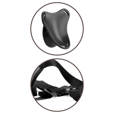 King Cock Elite Beginner's Body Dock Strap-On Harness Adjustable Size Harnesses & Strap-Ons