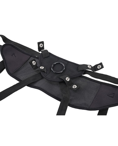 Sportsheets Breathable Strap On Adjustable Strap-On Harness with Interchangeable O-Ring and No Probe Included - Lightweight, Mesh Fabric, Fits Up to 152 cm (60 Inches) Waist Harnesses & Strap-Ons