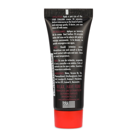 California Fantasies Stud Stallion Prolonging Intimacy Cream > Essentials > Mens Enhancers