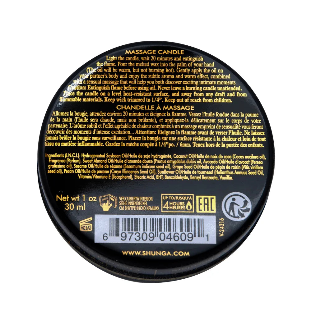 Mini Massage Candle – Soy-Based Intimate Massage Oil and Ambiance Candle > Candles > Massage