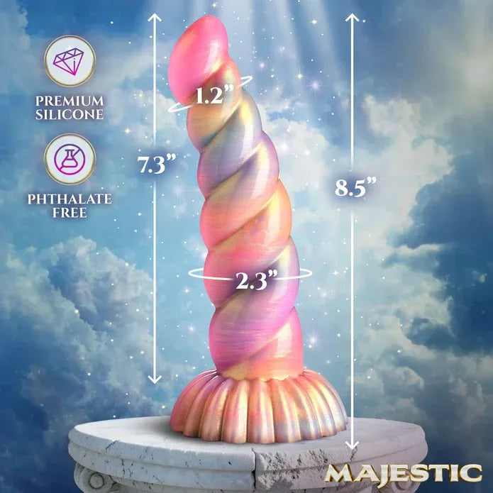 Aurora Unicorn Silicone Dildo – 7.3 Inch Silicone Dildo > Dildos > Fantasy