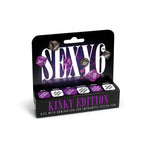 Sexy 6 Dice Kinky Edition – Adult Game Default Title > Novelties > Games