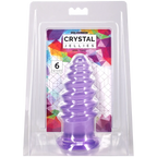Crystal Jellies Anal Twist 7-Inch Flexible Anal Toy