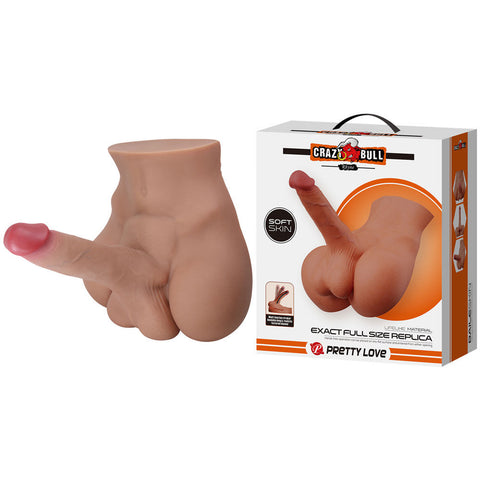 Crazy Bull Rhyme – Bendable Masturbator Tan > Sex Toys For Men > Assbators