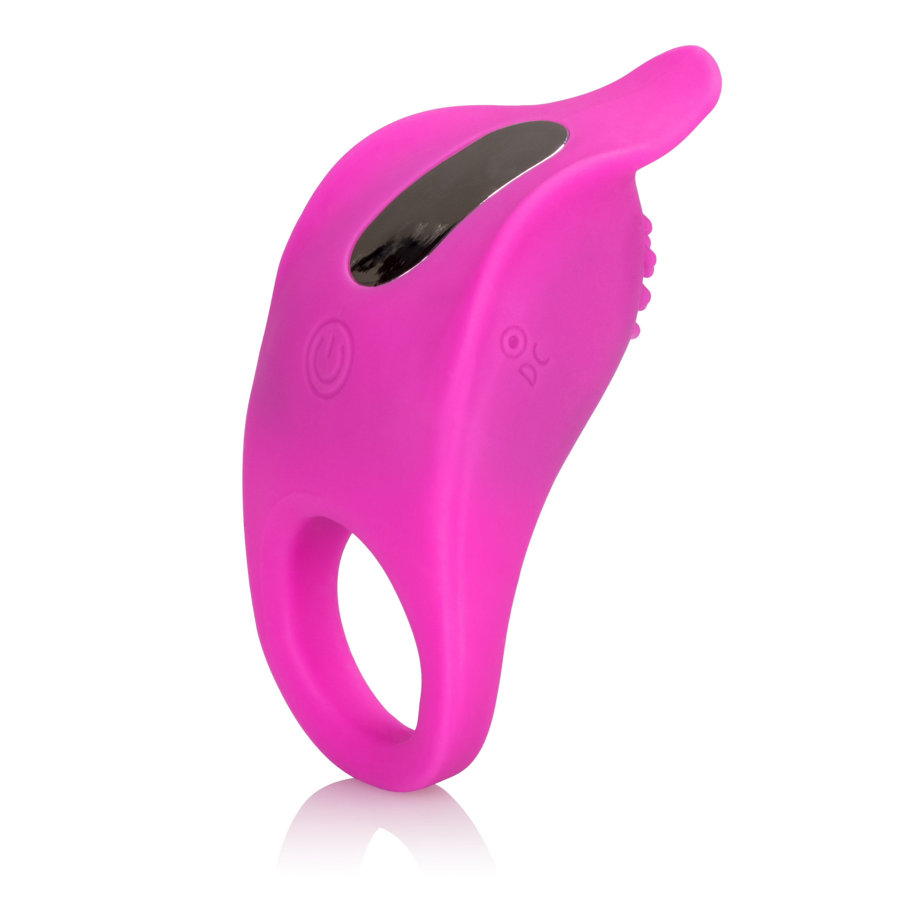 Silicone Vibrating Teasing Enhancer Ring > Cock Ring > Vibrating