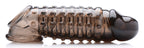 Penis Enhancer Sleeve 1.5 Inch Smoke – Extra Length and Girth Sleeve > Sex Toys For Men > Penis Sleeves