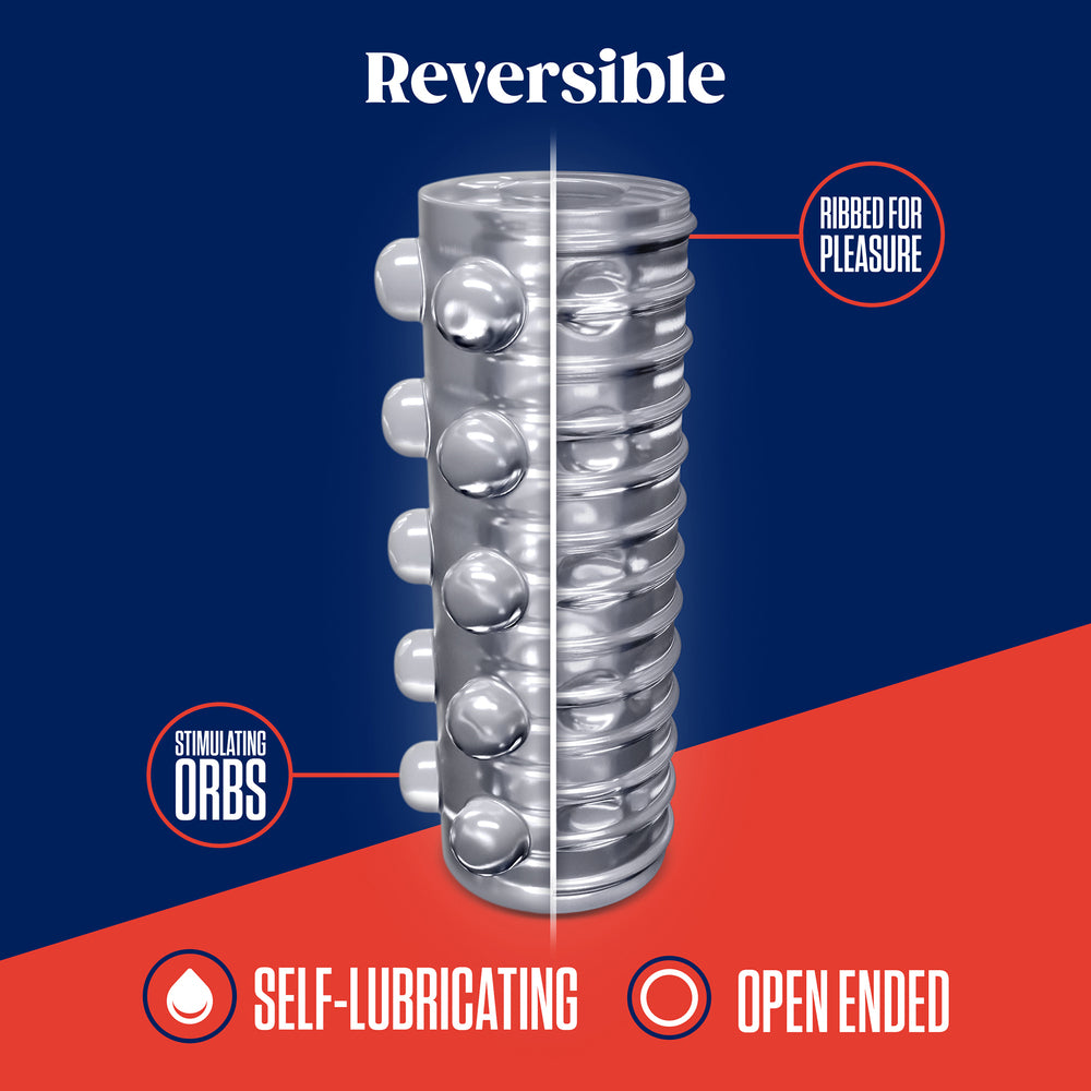 Rize Swich Self Lubricating Clear Stroker Compact Travel Strokers - Manual