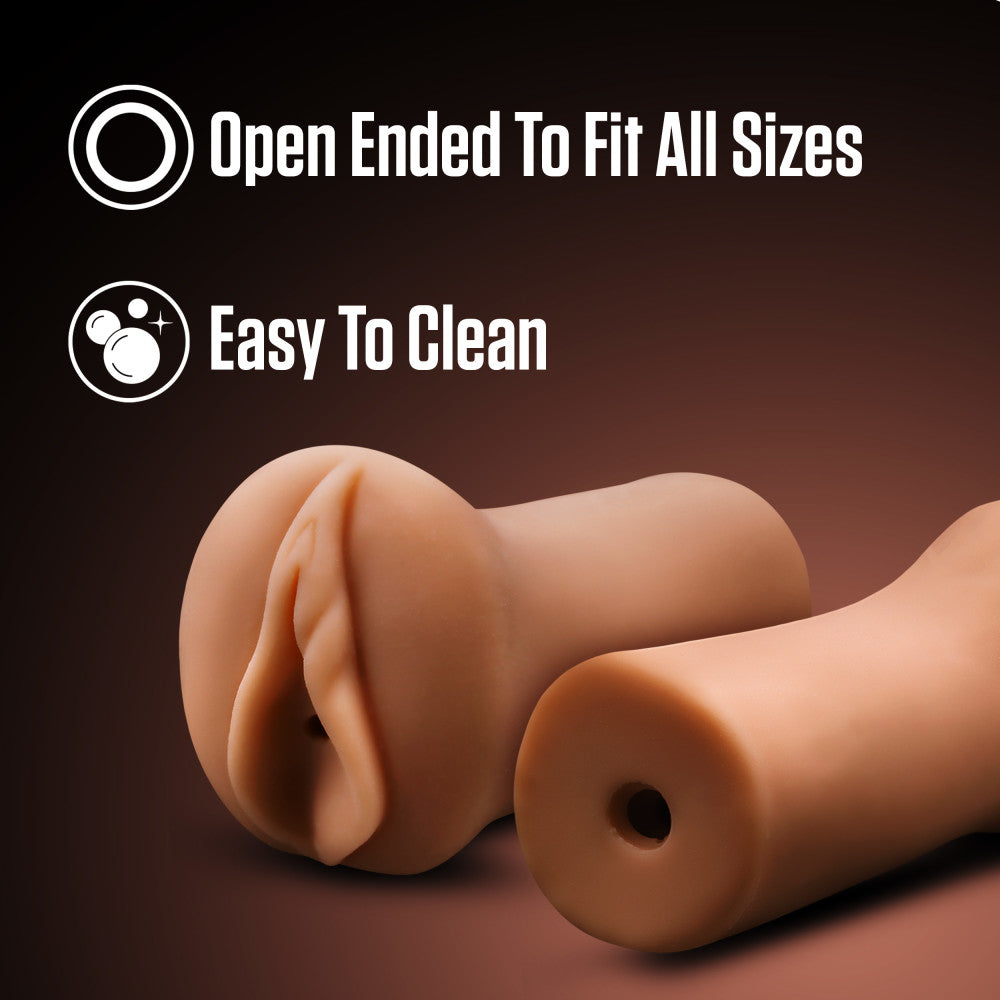Enlust Molly Tan Male Stroker Soft X5 Plus Material Sleeve > Sex Toys For Men > Masturbators > Manual
