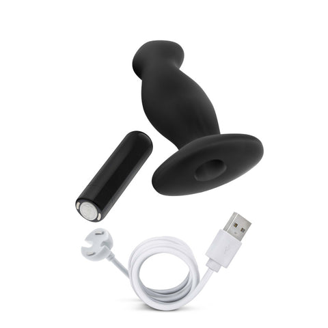 Anal Adventures Platinum Silicone Prostate Massager Toy > Anal Range > Prostate Plugs