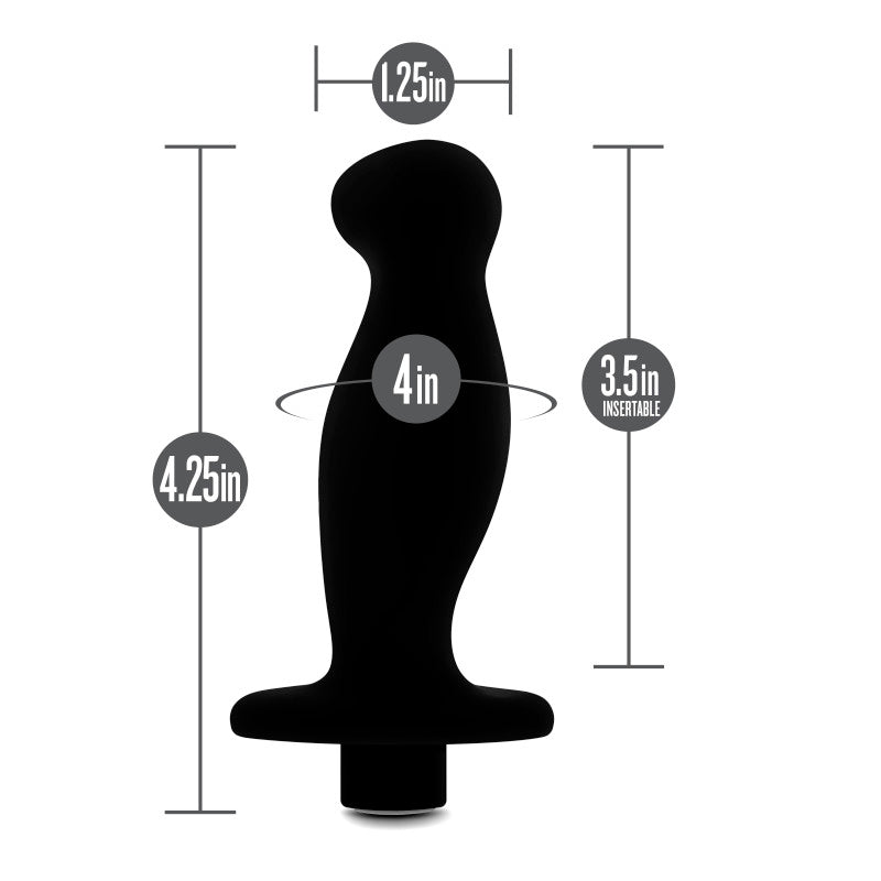 Anal Adventures Platinum Silicone Prostate Massager Toy > Anal Range > Prostate Plugs