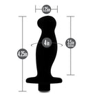Anal Adventures Platinum Silicone Prostate Massager Toy > Anal Range > Prostate Plugs