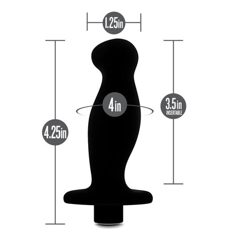 Anal Adventures Platinum Silicone Prostate Massager Toy > Anal Range > Prostate Plugs
