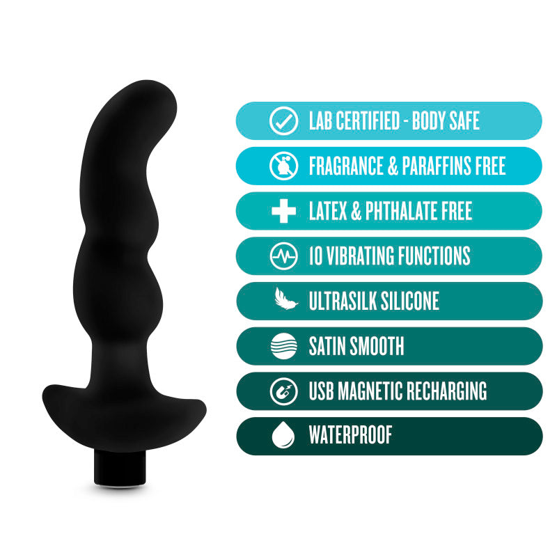 Anal Adventures Platinum Silicone Prostate Massager 03 > Anal Range > Prostate Massagers