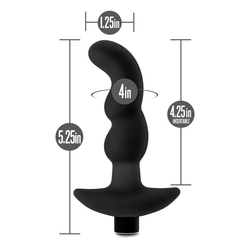 Anal Adventures Platinum Silicone Prostate Massager (6 Inch) > Anal Range > Prostate Plugs