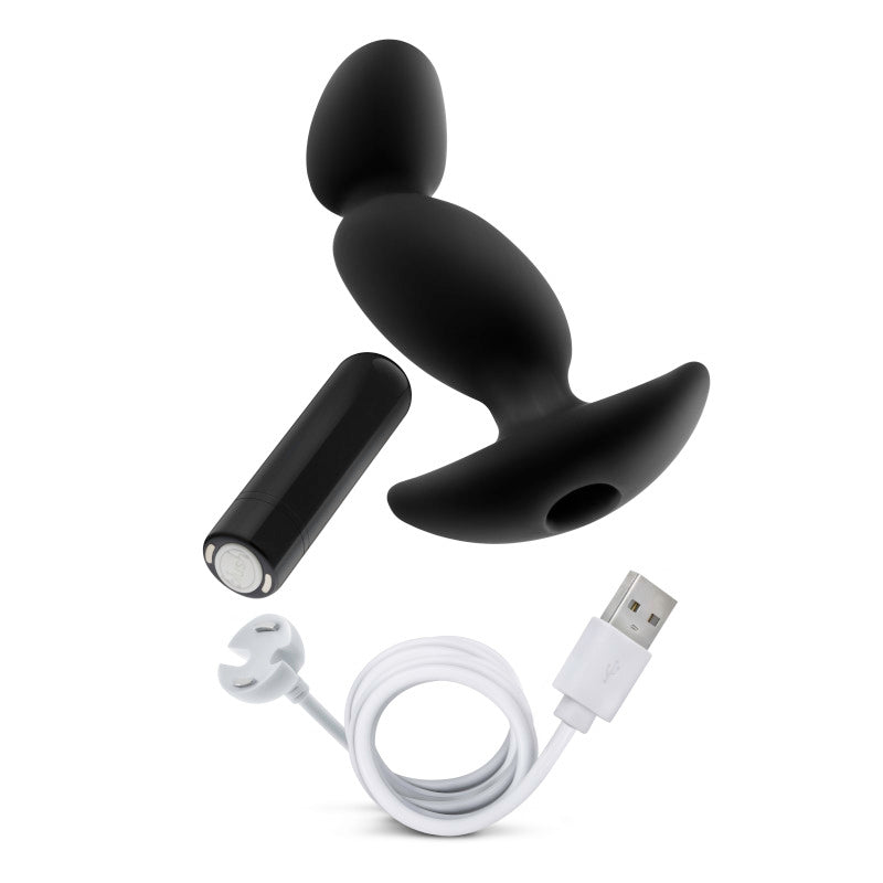 Anal Adventures Vibrating Silicone Prostate Massager > Anal Range > Prostate Plugs