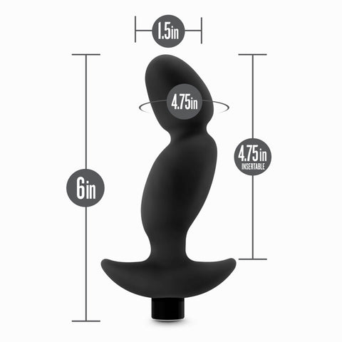 Anal Adventures Vibrating Silicone Prostate Massager 04 > Anal Range > Prostate Massagers