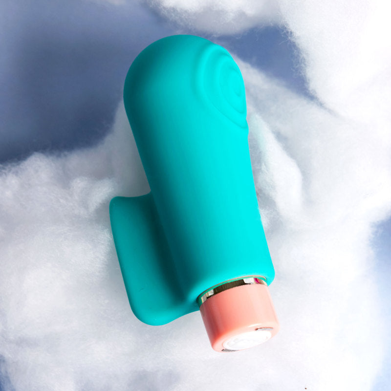 Aria Sensual Af Teal Usb Rechargeable Stimulator Finger Stimulator
