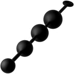 Anal Adventures Platinum X-Large Anal Beads – Flexible Silicone Anal Toy > Anal Range > Anal Beads