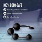 Anal Adventures Platinum X-Large Anal Beads – Flexible Silicone Anal Toy > Anal Range > Anal Beads