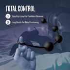 Anal Adventures Platinum X-Large Anal Beads – Flexible Silicone Anal Toy > Anal Range > Anal Beads