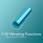 Kool Vibes Mini Bullet Vibrator Blueberry > Vibrators > Mini Vibrators