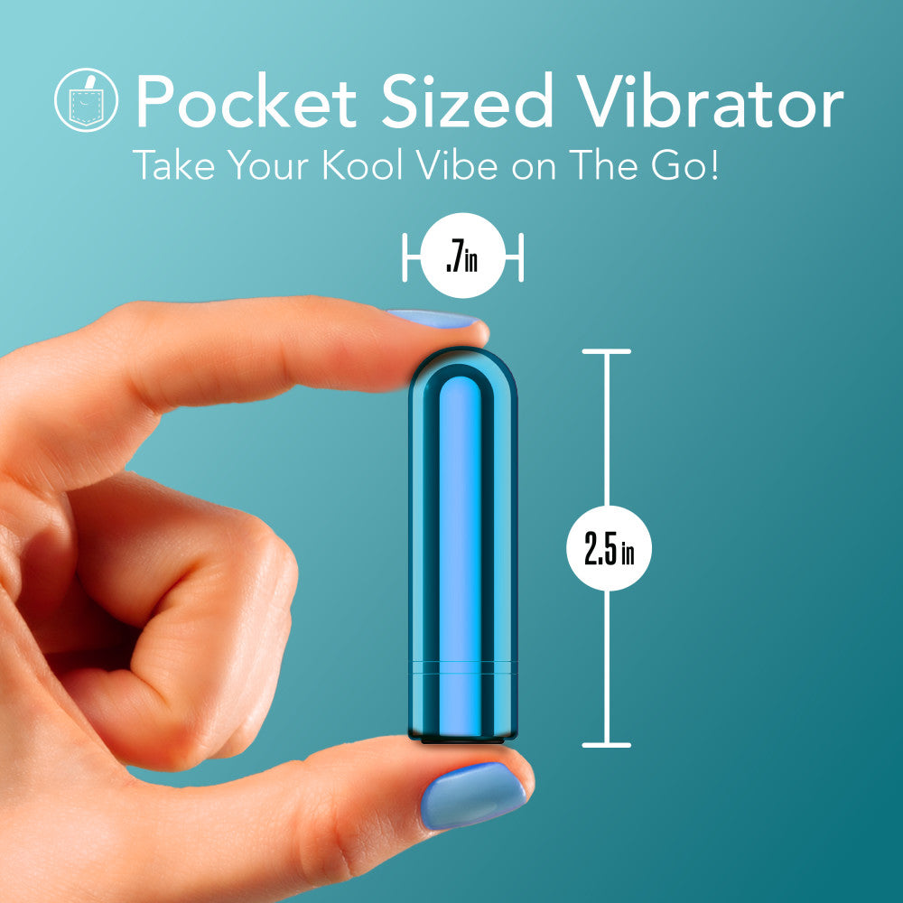 Kool Vibes Mini Bullet Vibrator Blueberry > Vibrators > Mini Vibrators