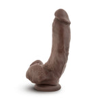 Coverboy The Mechanic Realistic Chocolate 9" Dildo with Suction Base > Dildos > Realistic Dildos