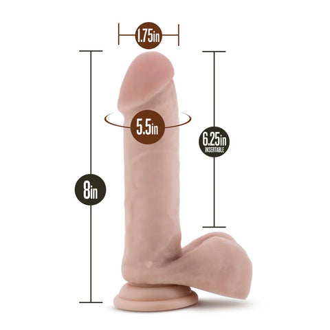 Coverboy Cowboy Beige Adult Intimacy Toy With Curved Pleasure Design Dongs Realistic