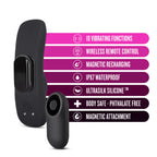 Temptasia Panty Vibe With Remote Control Black > Sex Toys For Ladies > Panty Vibes