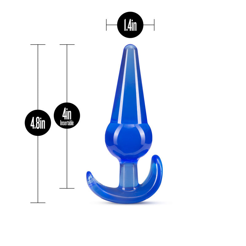B Yours Large Anal Plug 4.8 Inch – Smooth Tapered Tip Comfortable Stretching Toy > Anal Range > Butt Plugs